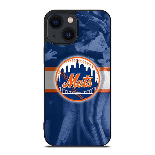 NEW YORK METS BASEBALL LOGO iPhone 14 Plus Case Cover