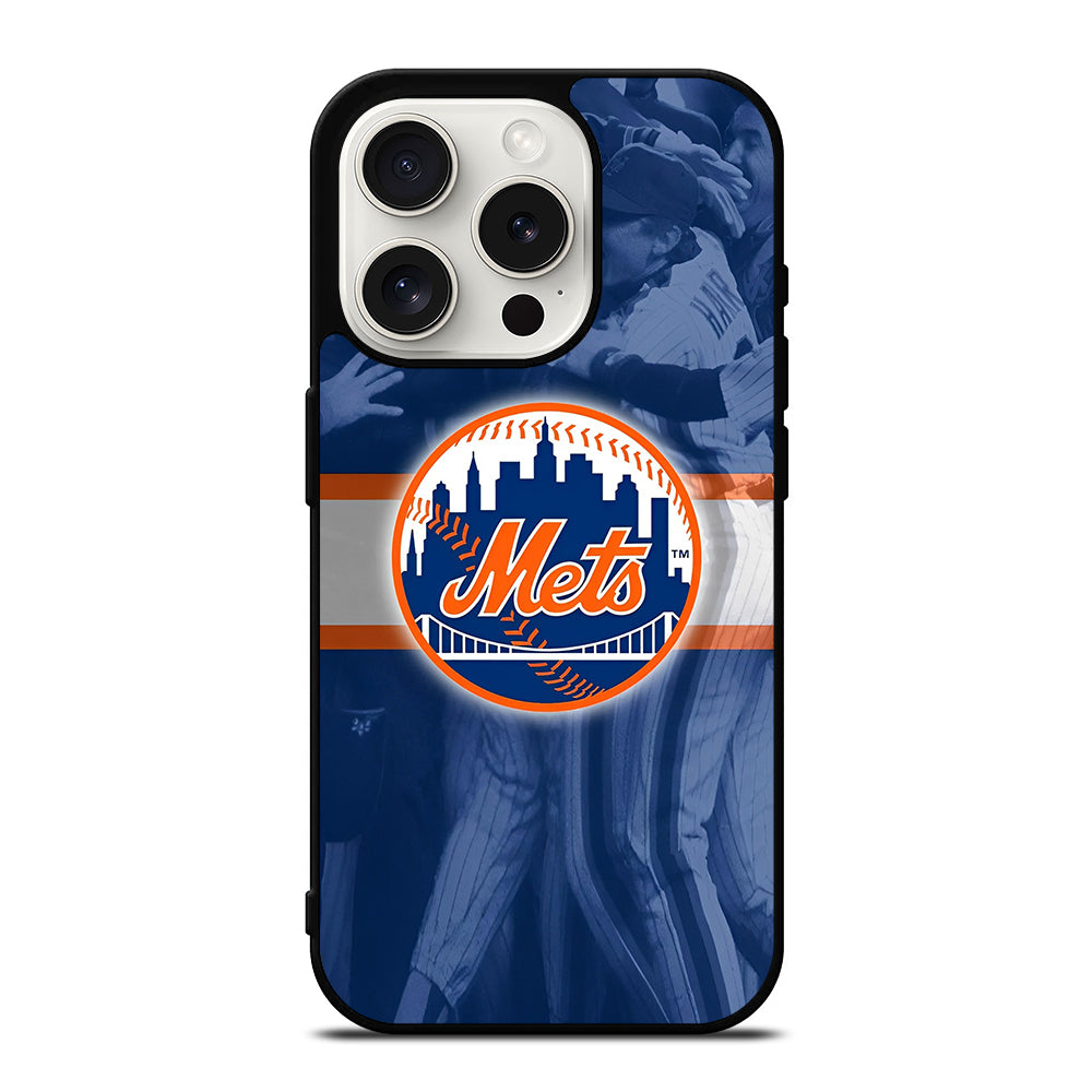 NEW YORK METS BASEBALL LOGO iPhone 15 Pro Case Cover