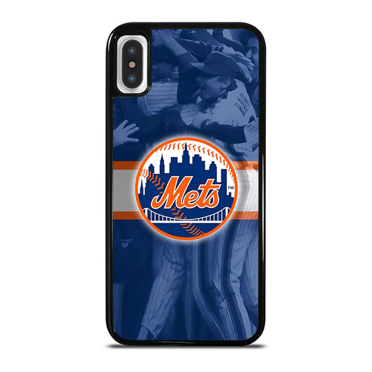 NEW YORK METS BASEBALL LOGO iPhone X / XS Case Cover