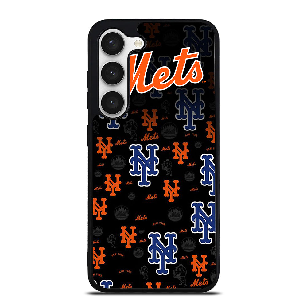 NEW YORK METS PATTERN LOGO Samsung Galaxy S23 Case Cover