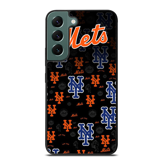 NEW YORK METS PATTERN LOGO Samsung Galaxy S22 Case Cover
