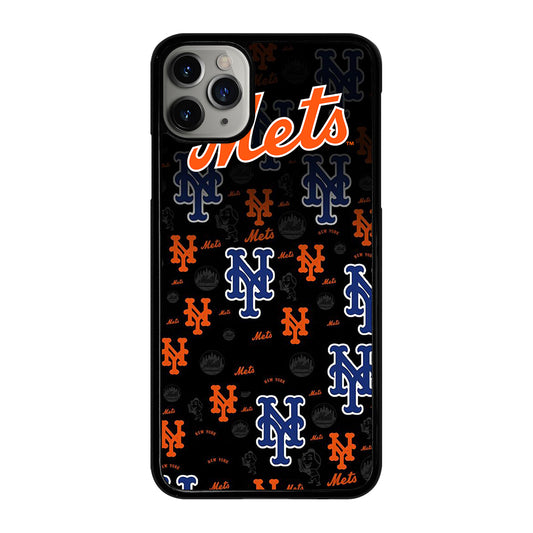 NEW YORK METS PATTERN LOGO iPhone 11 Pro Max Case Cover