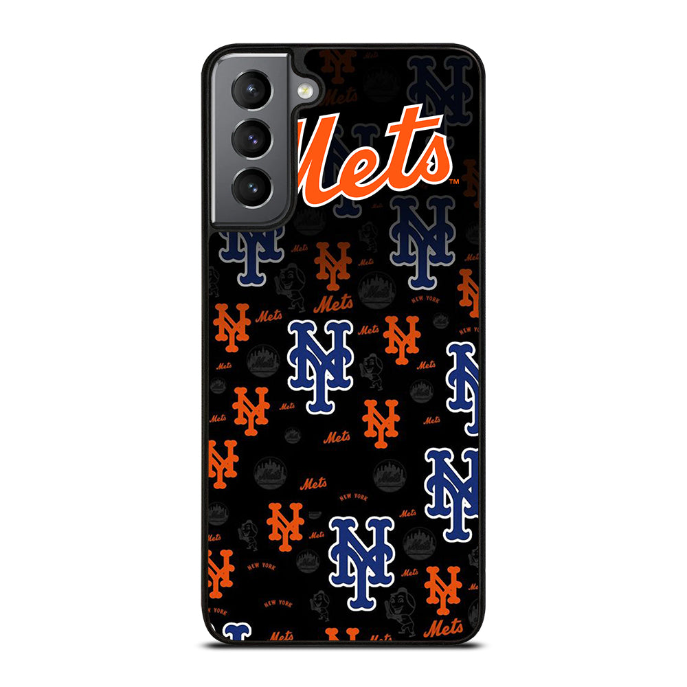 NEW YORK METS PATTERN LOGO Samsung Galaxy S21 Plus Case Cover
