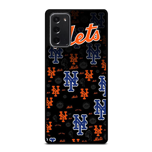 NEW YORK METS PATTERN LOGO Samsung Galaxy Note 20 Case Cover