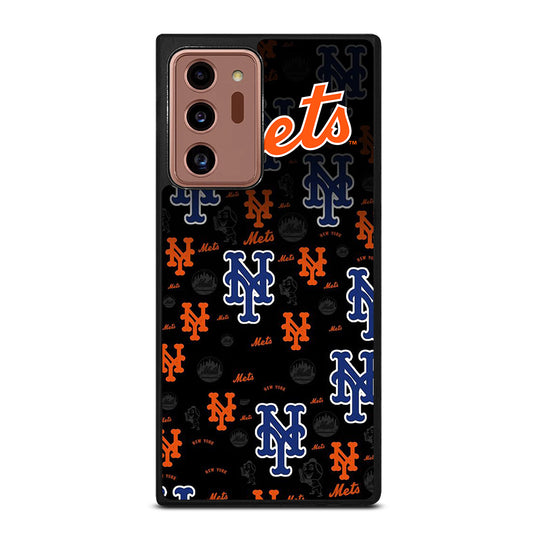 NEW YORK METS PATTERN LOGO Samsung Galaxy Note 20 Ultra Case Cover