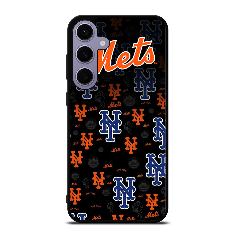 NEW YORK METS PATTERN LOGO Samsung Galaxy S24 Plus Case Cover