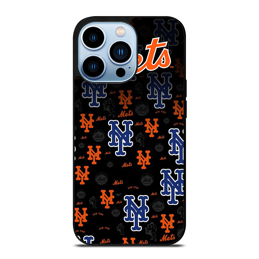 NEW YORK METS PATTERN LOGO iPhone 13 Pro Max Case Cover