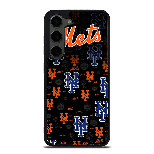 NEW YORK METS PATTERN LOGO Samsung Galaxy S23 Plus Case Cover