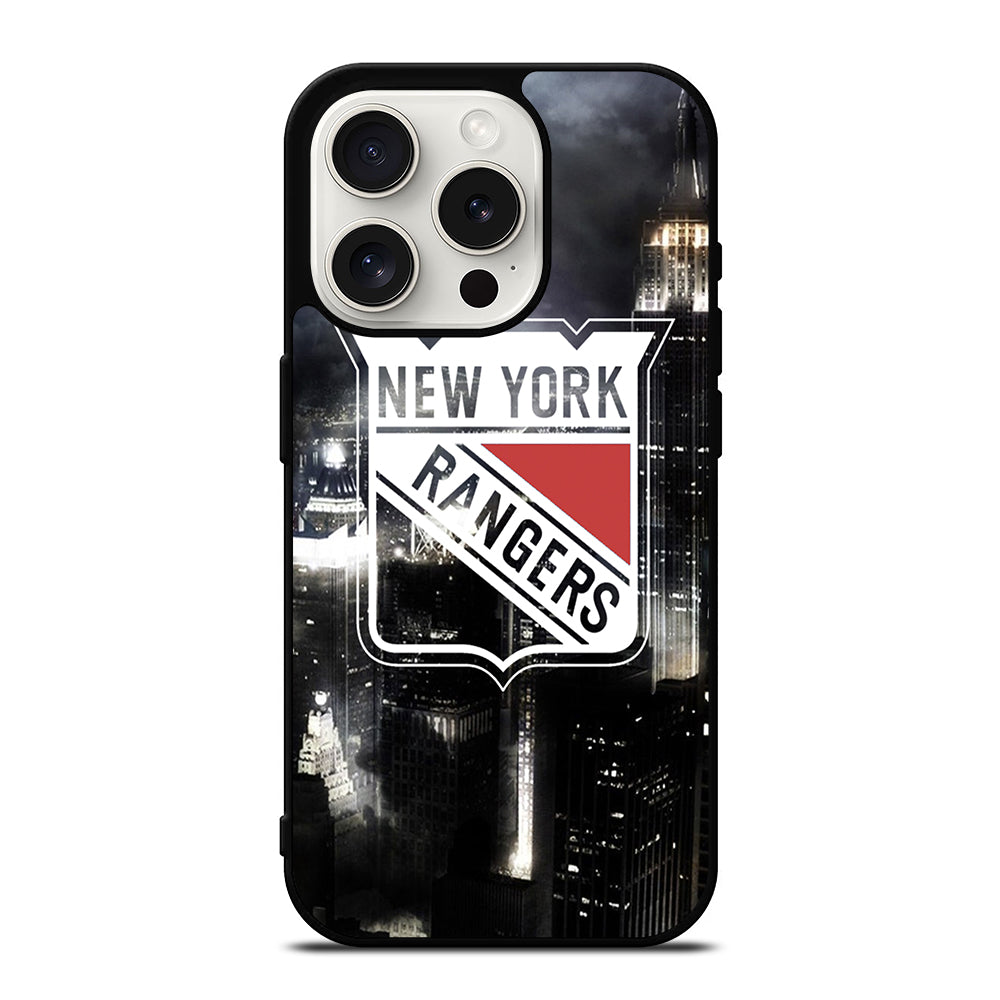 NEW YORK RANGERS NHL ICON iPhone 15 Pro Case Cover