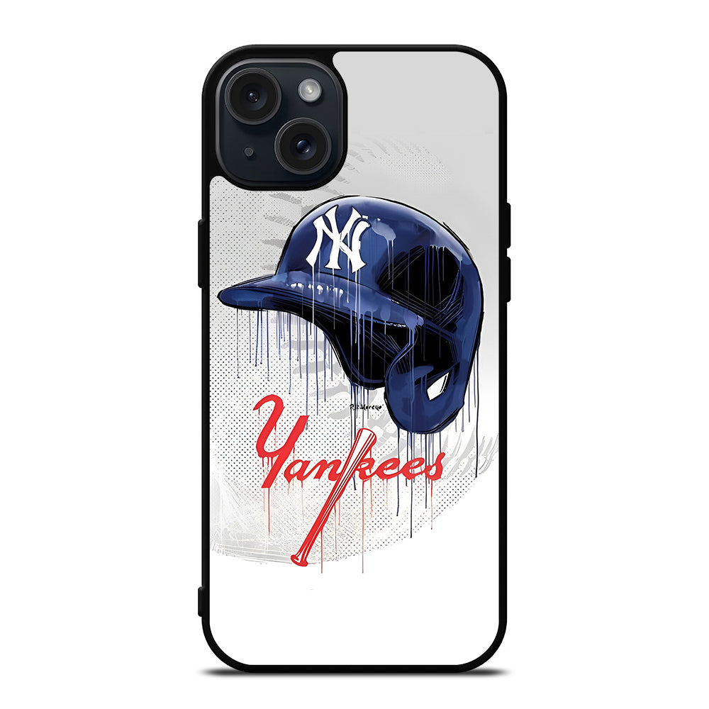 NEW YORK YANKEES ART LOGO iPhone 15 Plus Case Cover