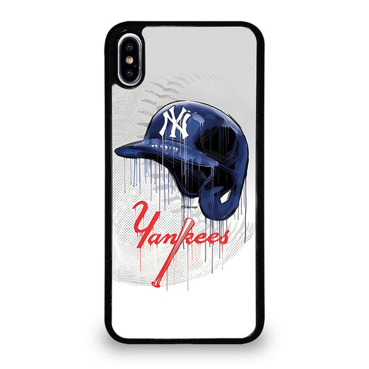 NEW YORK YANKEES ART LOGO iPhone XS Max Case Cover