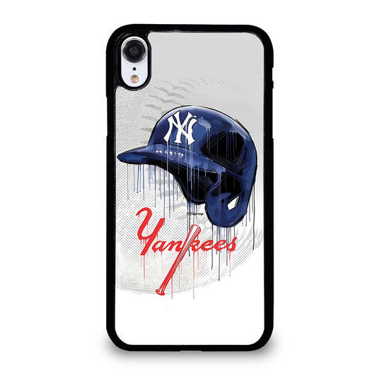 NEW YORK YANKEES ART LOGO iPhone XR Case Cover