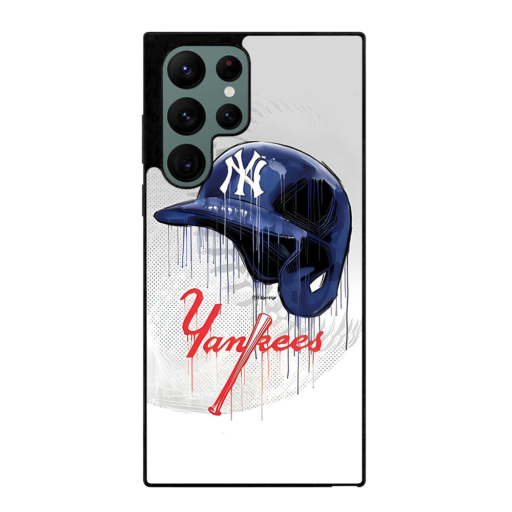 NEW YORK YANKEES ART LOGO Samsung Galaxy S22 Ultra Case Cover