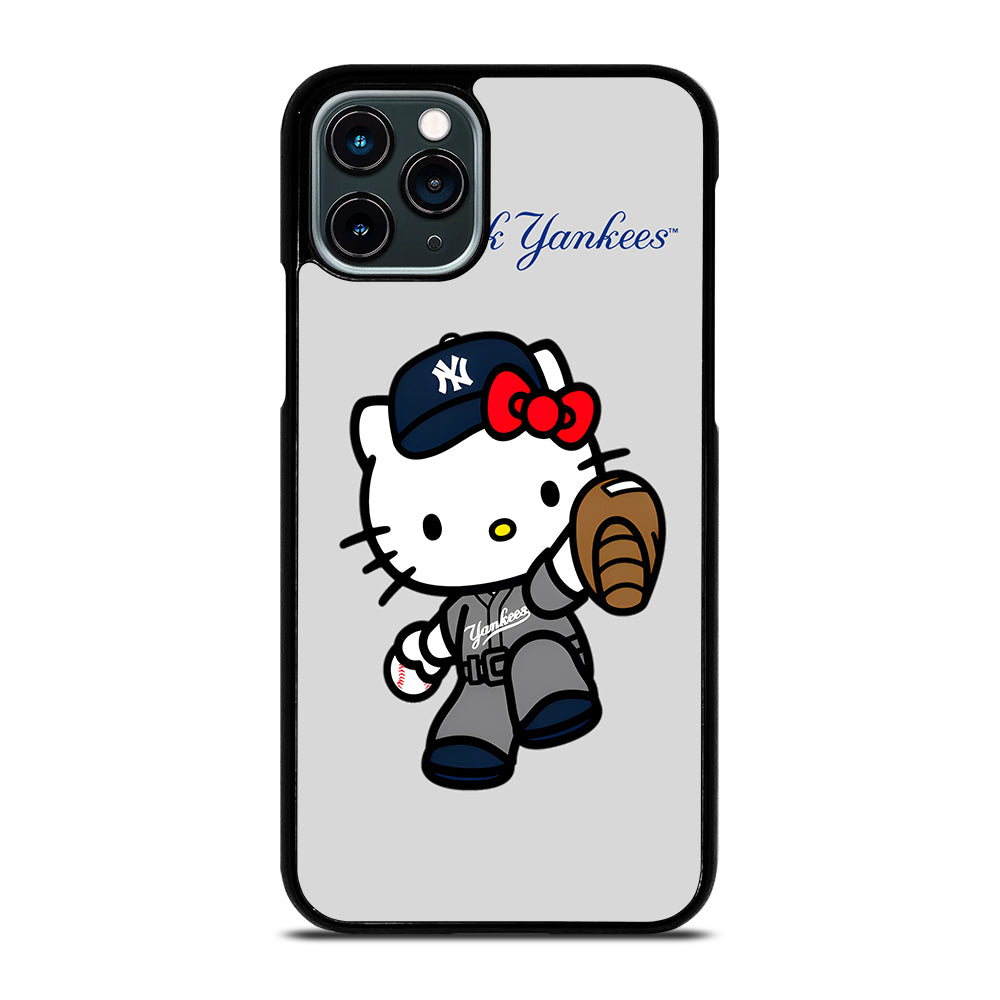 NEW YORK YANKEES HELLO KITTY CARTOON iPhone 11 Pro Case Cover