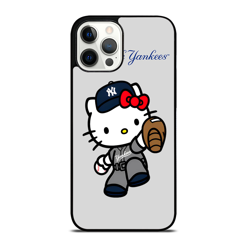 NEW YORK YANKEES HELLO KITTY CARTOON iPhone 12 Pro Max Case Cover