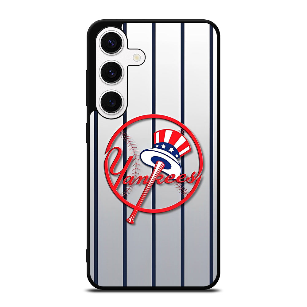NEW YORK YANKEES STRIPE LOGO Samsung Galaxy S24 Case Cover