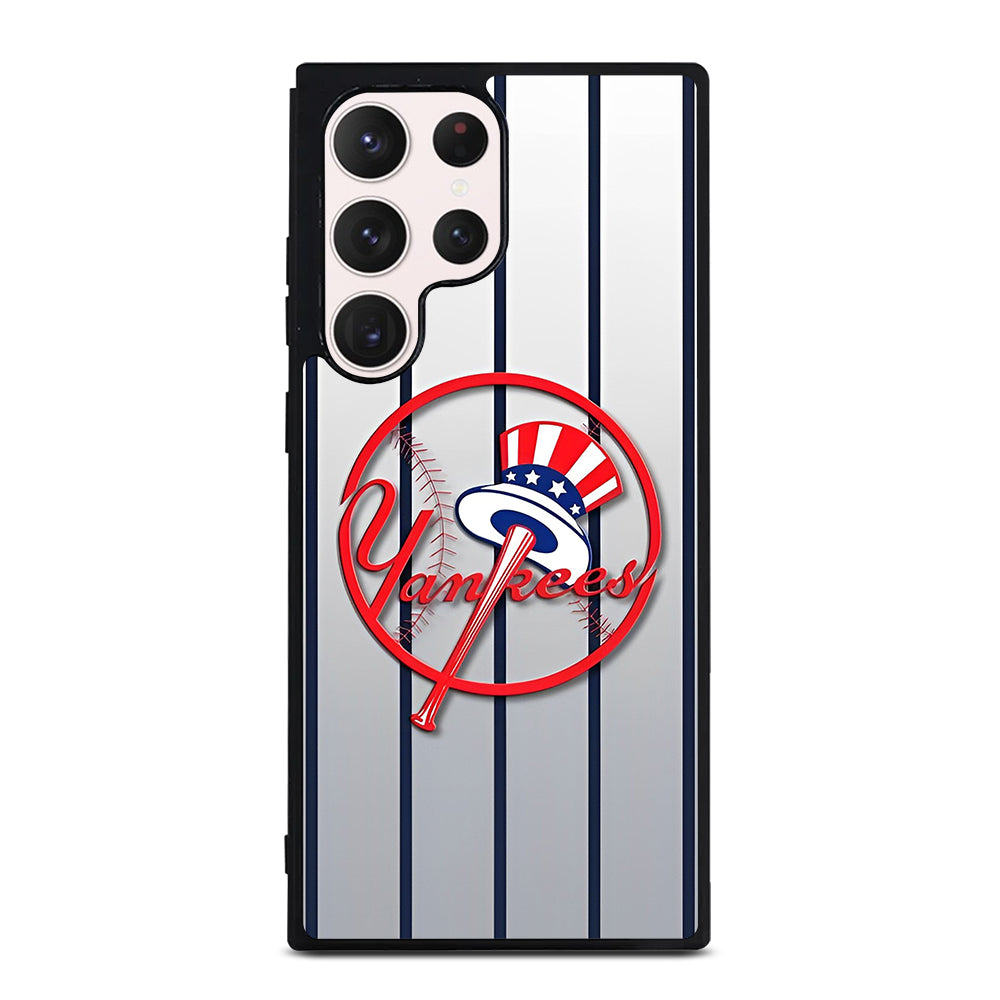 NEW YORK YANKEES STRIPE LOGO Samsung Galaxy S23 Ultra Case Cover