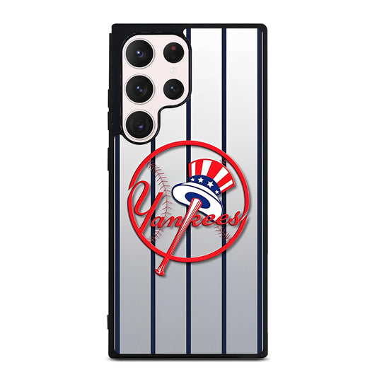 NEW YORK YANKEES STRIPE LOGO Samsung Galaxy S23 Ultra Case Cover