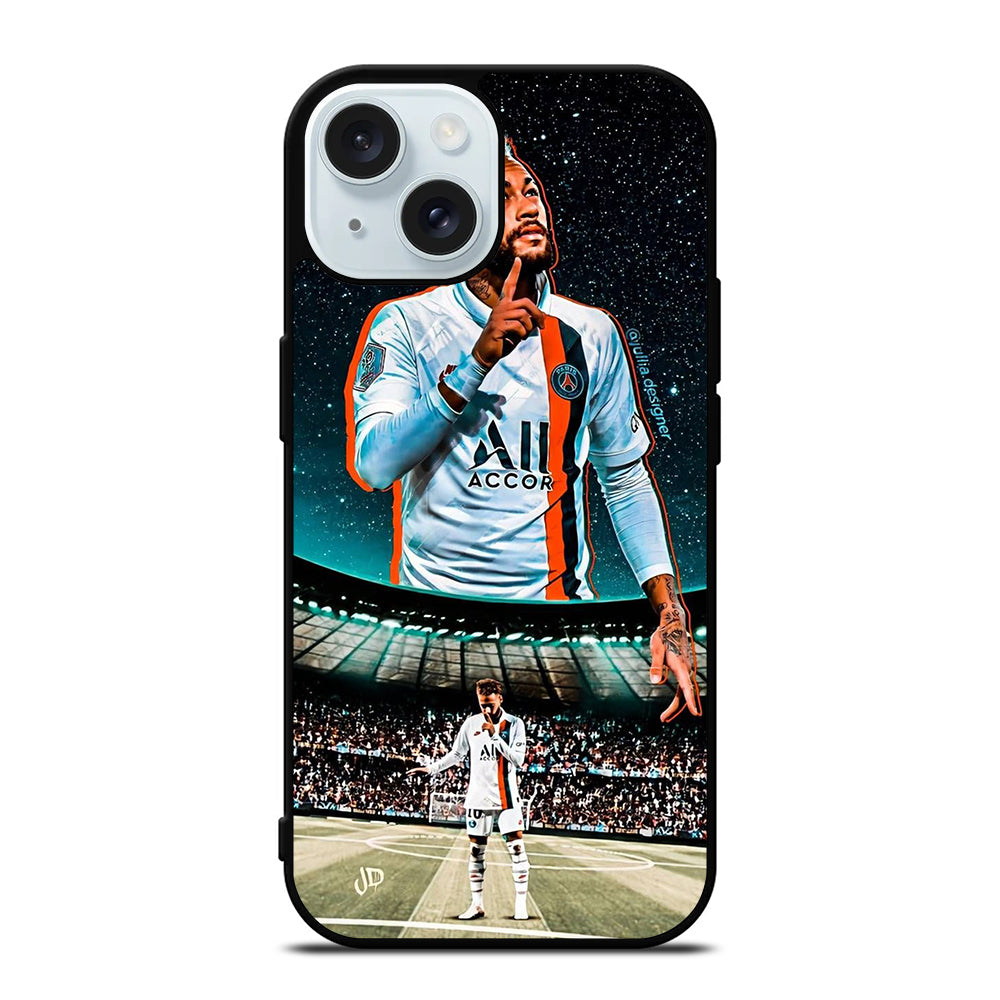 NEYMAR JR SOCCER PLAYER iPhone 15 Case Cover