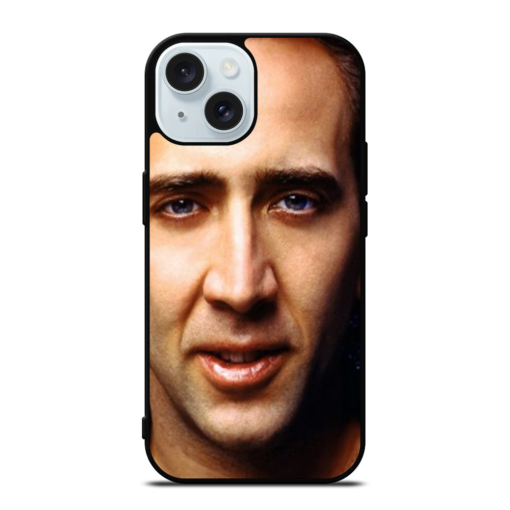 NICOLAS CAGE FACE 2 iPhone 15 Case Cover
