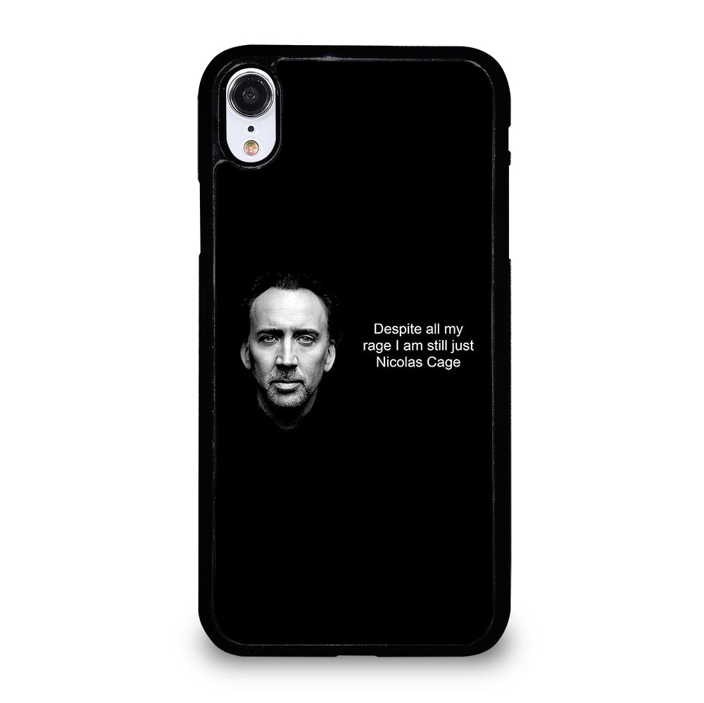 NICOLAS CAGE QUOTE 2 iPhone XR Case Cover