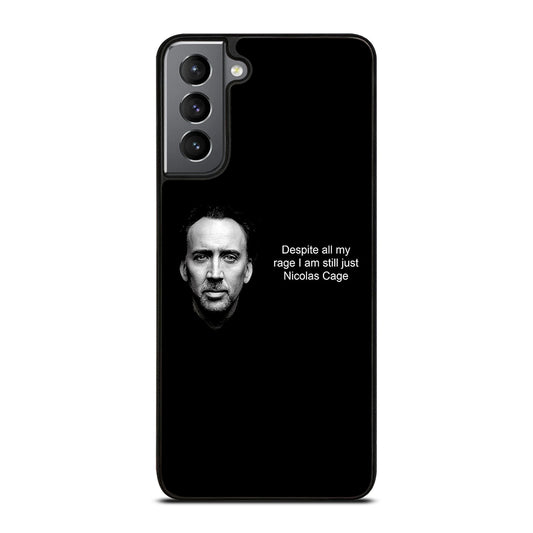 NICOLAS CAGE QUOTE 2 Samsung Galaxy S21 Plus Case Cover