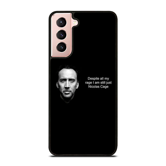 NICOLAS CAGE QUOTE 2 Samsung Galaxy S21 Case Cover