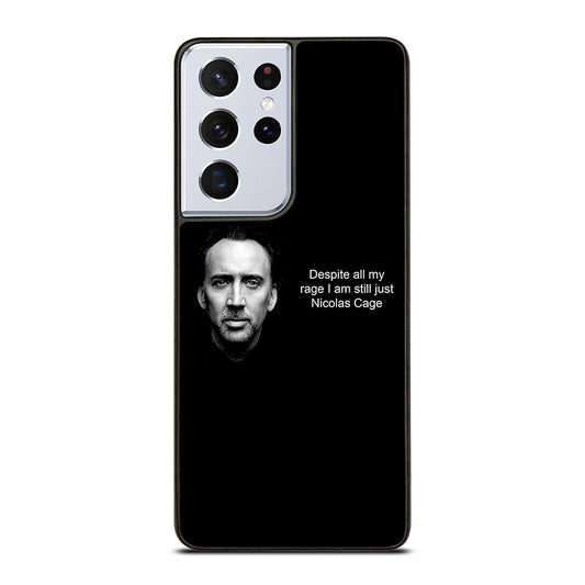 NICOLAS CAGE QUOTE 2 Samsung Galaxy S21 Ultra Case Cover