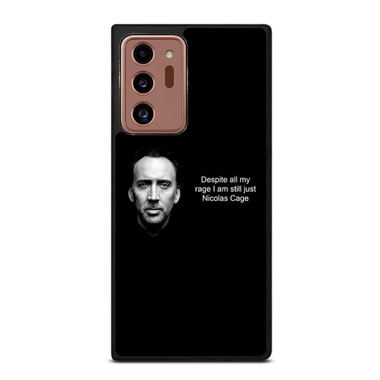 NICOLAS CAGE QUOTE 2 Samsung Galaxy Note 20 Ultra Case Cover