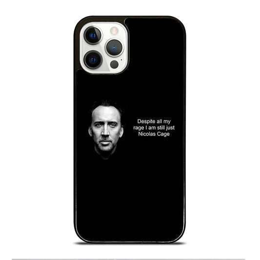 NICOLAS CAGE QUOTE 2 iPhone 12 Pro Case Cover