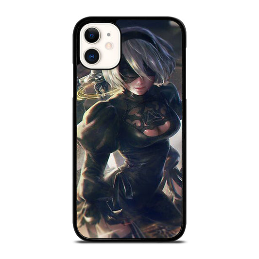 NIER AUTOMATA 2B ART iPhone 11 Case Cover