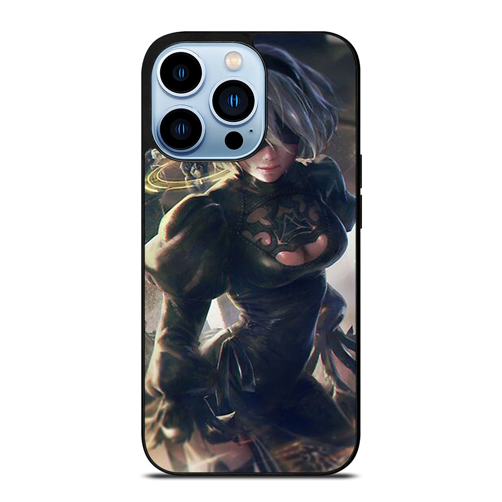NIER AUTOMATA 2B ART iPhone 13 Pro Max Case Cover