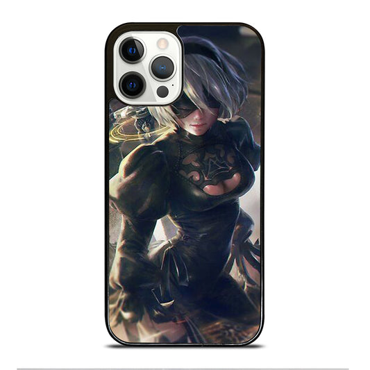 NIER AUTOMATA 2B ART iPhone 12 Pro Case Cover