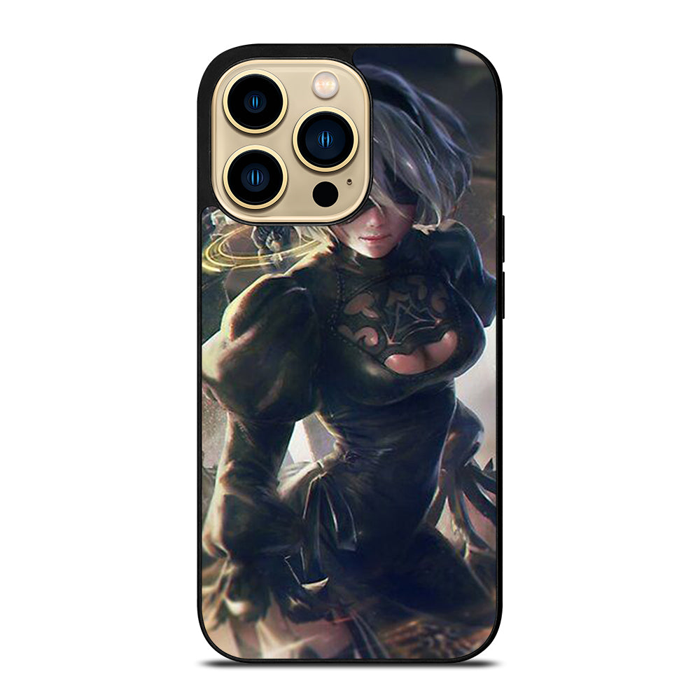 NIER AUTOMATA 2B ART iPhone 14 Pro Max Case Cover