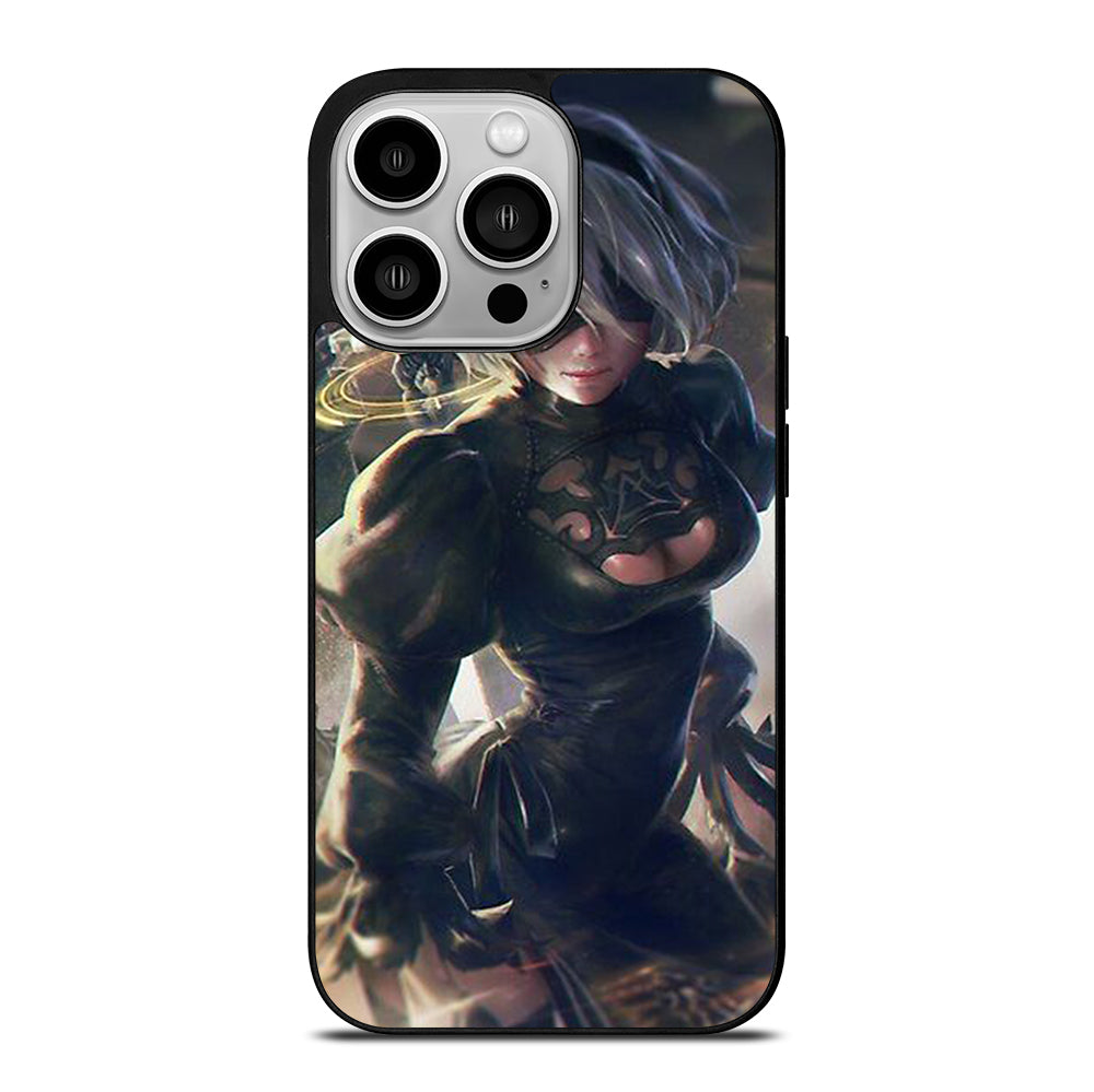 NIER AUTOMATA 2B ART iPhone 14 Pro Case Cover