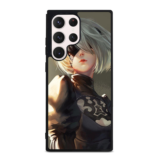 NIER AUTOMATA 2B FACE ANIME Samsung Galaxy S23 Ultra Case Cover