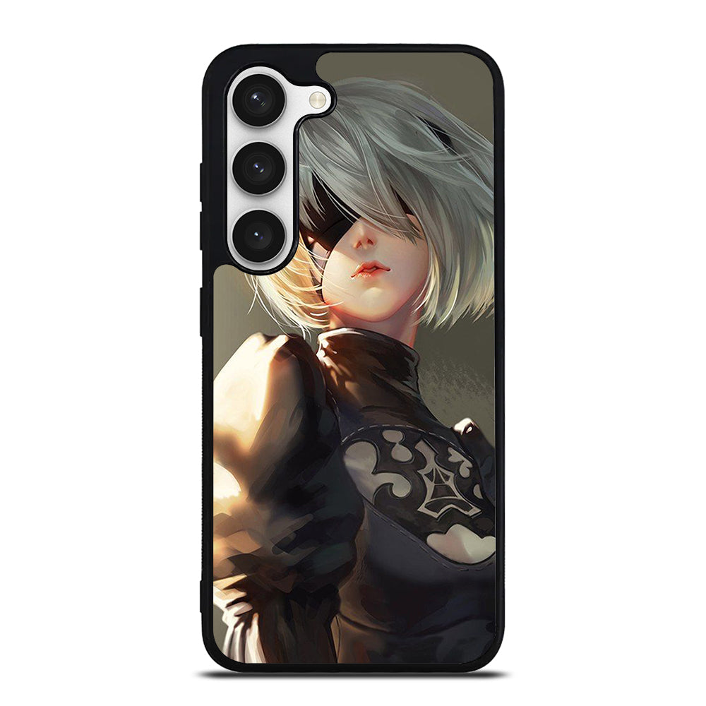 NIER AUTOMATA 2B FACE ANIME Samsung Galaxy S23 Case Cover