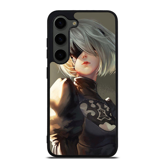 NIER AUTOMATA 2B FACE ANIME Samsung Galaxy S23 Plus Case Cover