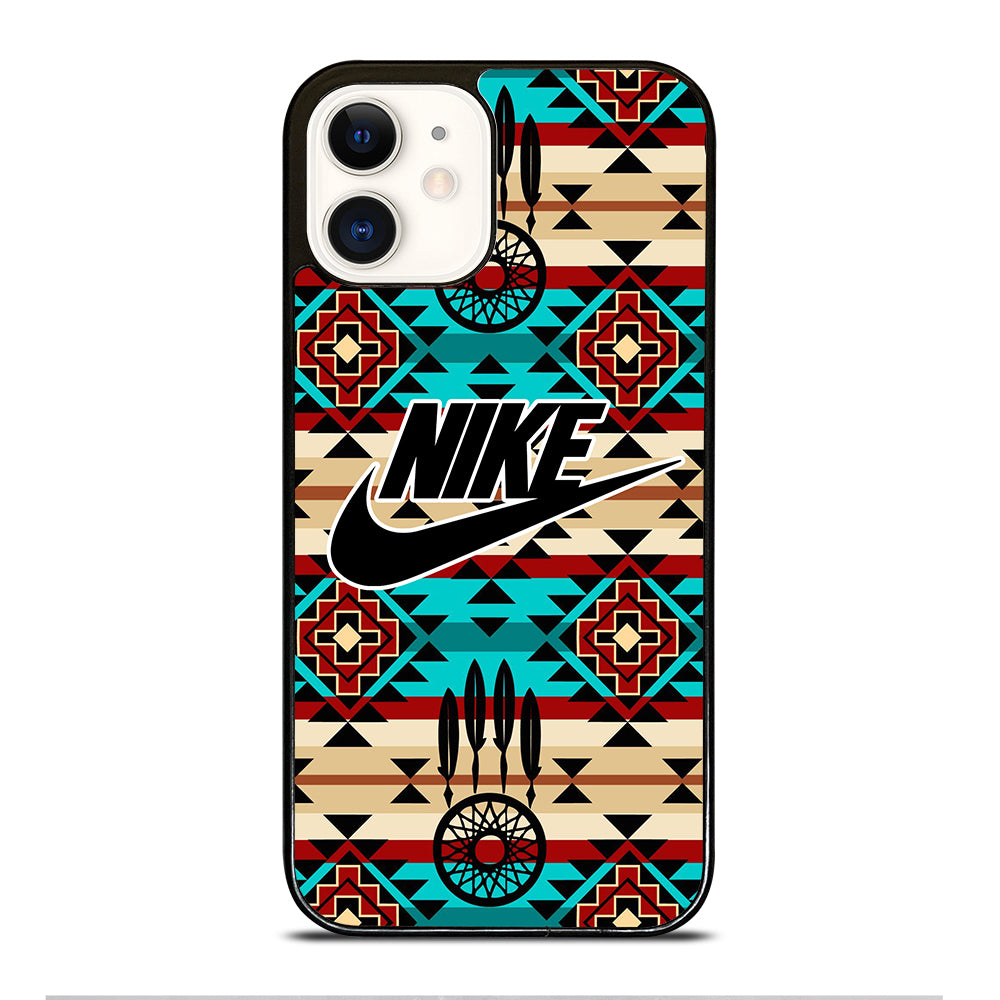 NIKE AZTEC LOGO 1 iPhone 12 Case Cover