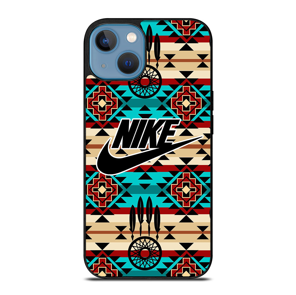NIKE AZTEC LOGO 1 iPhone 13 Case Cover