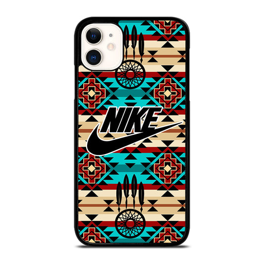 NIKE AZTEC LOGO 1 iPhone 11 Case Cover