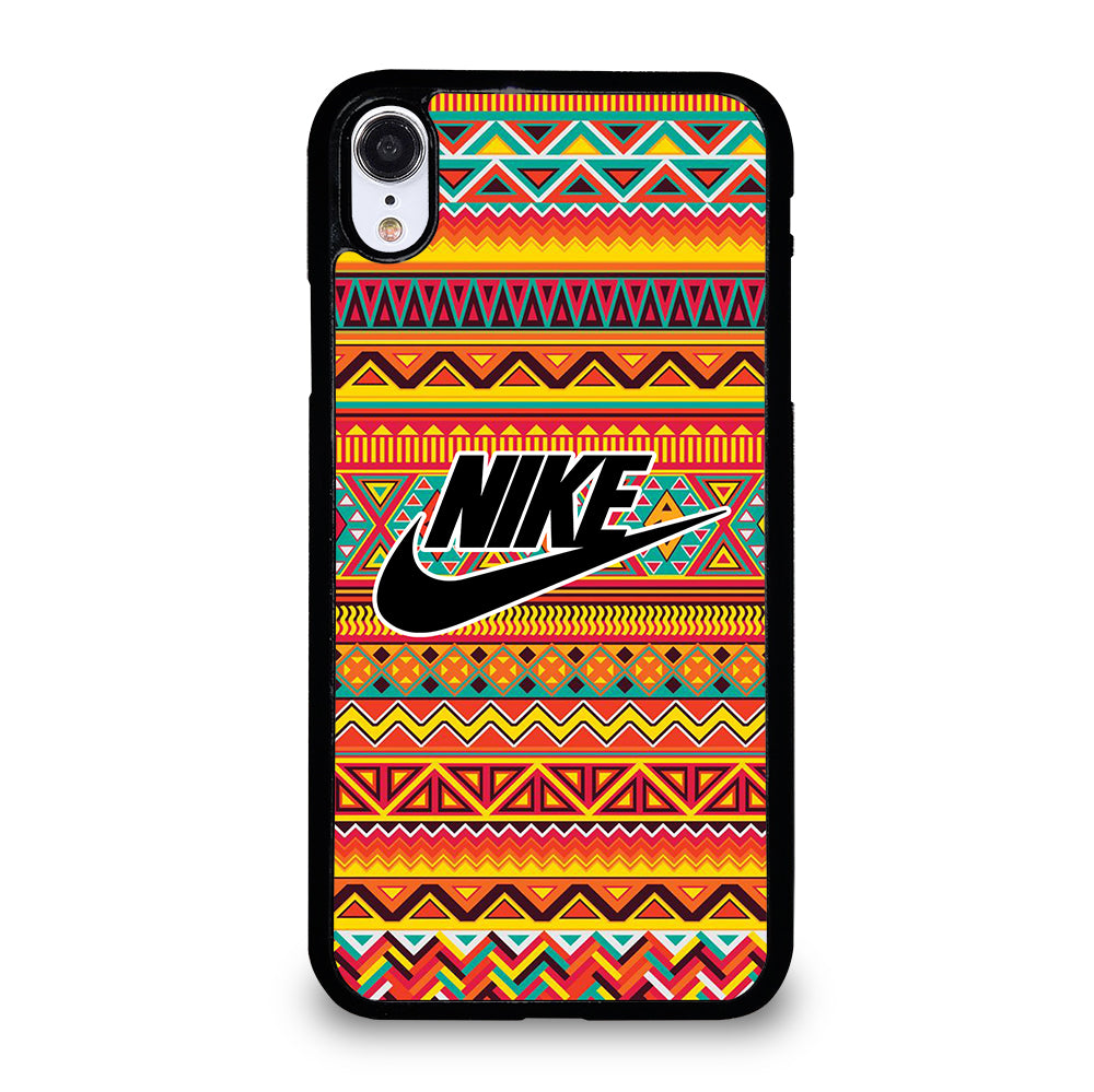 NIKE AZTEC LOGO 4 iPhone XR Case Cover