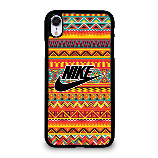 NIKE AZTEC LOGO 4 iPhone XR Case Cover