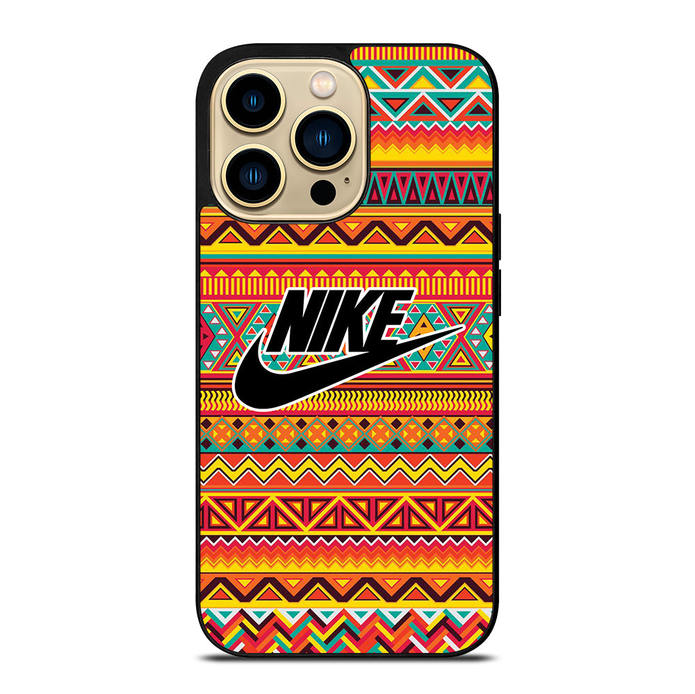 NIKE AZTEC LOGO 4 iPhone 14 Pro Max Case Cover