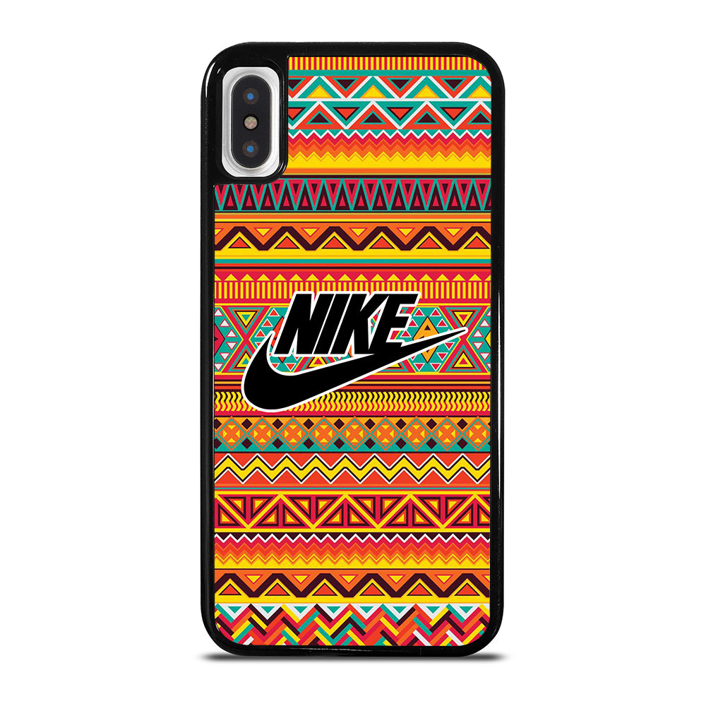 NIKE AZTEC LOGO 4 iPhone X / XS Case Cover