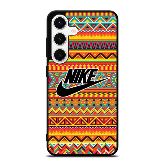 NIKE AZTEC LOGO 4 Samsung Galaxy S24 Case Cover