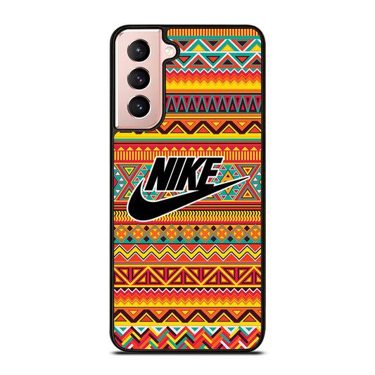 NIKE AZTEC LOGO 4 Samsung Galaxy S21 Case Cover