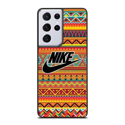 NIKE AZTEC LOGO 4 Samsung Galaxy S21 Ultra Case Cover