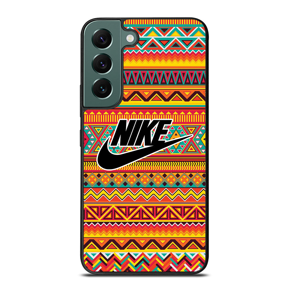NIKE AZTEC LOGO 4 Samsung Galaxy S22 Case Cover