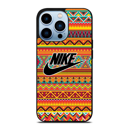 NIKE AZTEC LOGO 4 iPhone 13 Pro Max Case Cover